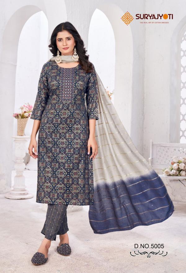 Suryajyoti Kritika Vol-5 – Kurti Pant With Dupatta